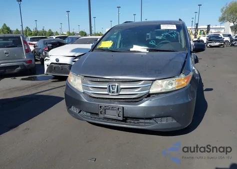 2012 Honda Odyssey Ex из США, поврежденный, VIN 5FNRL5H42CB032148